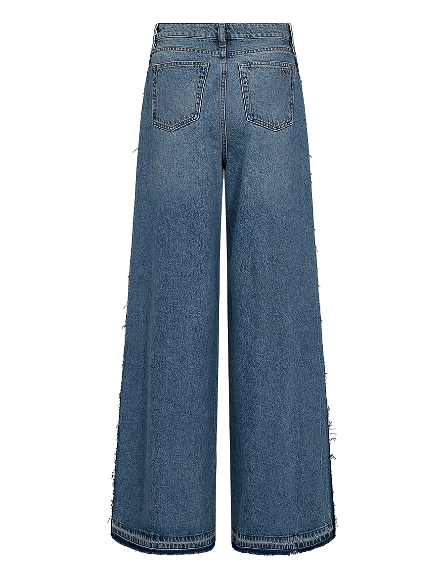 IVY Copenhagen - IVY-Funky Tyla Jeans Wash Watford - pantalons larges - denim blue - 2