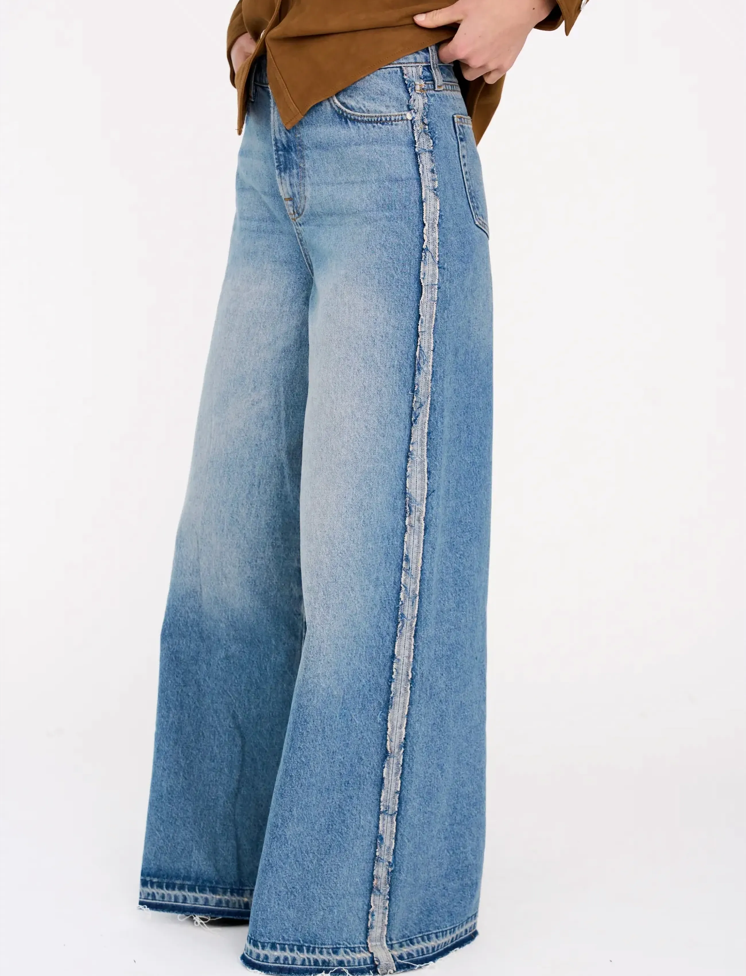 IVY Copenhagen - IVY-Funky Tyla Jeans Wash Watford - pantalons larges - denim blue - 4
