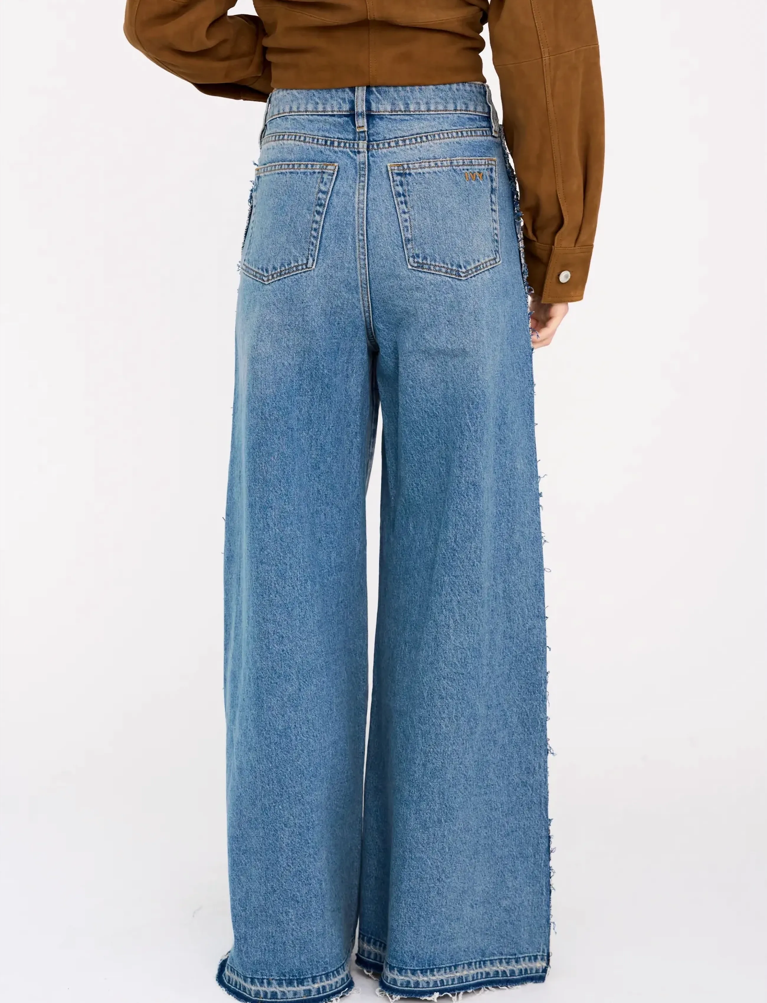 IVY Copenhagen - IVY-Funky Tyla Jeans Wash Watford - pantalons larges - denim blue - 5