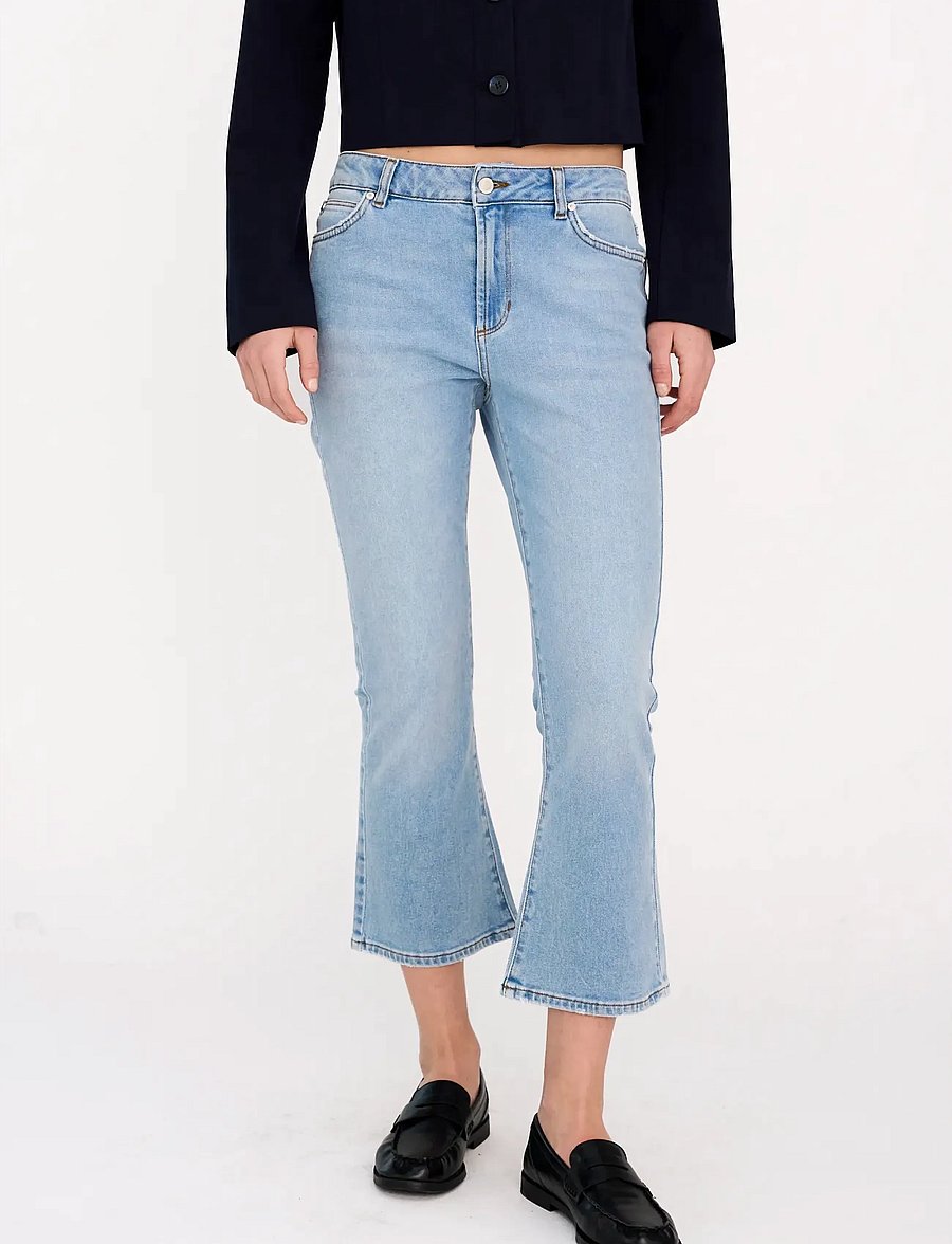 IVY Copenhagen - IVY-Johanna Kick Flare Jeans Wash M - utsvängda jeans - denim blue - 3