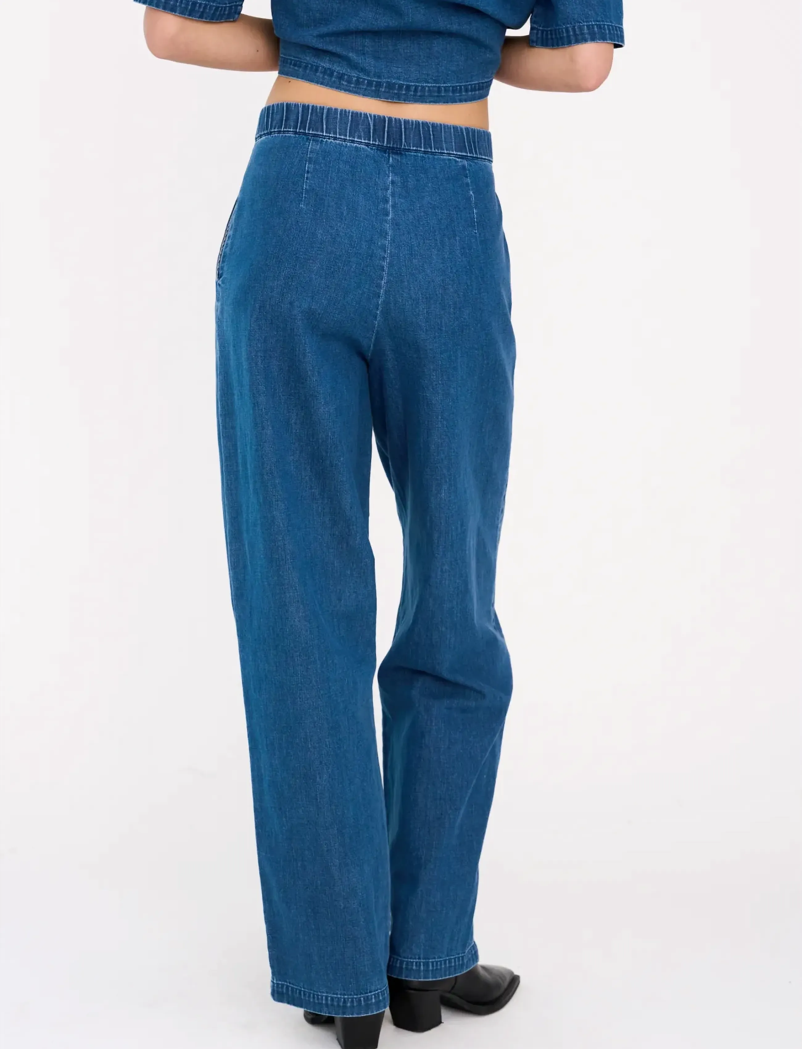 IVY Copenhagen Ivy-Malika Casual Pant Mid cargobyxor dam – bild 3