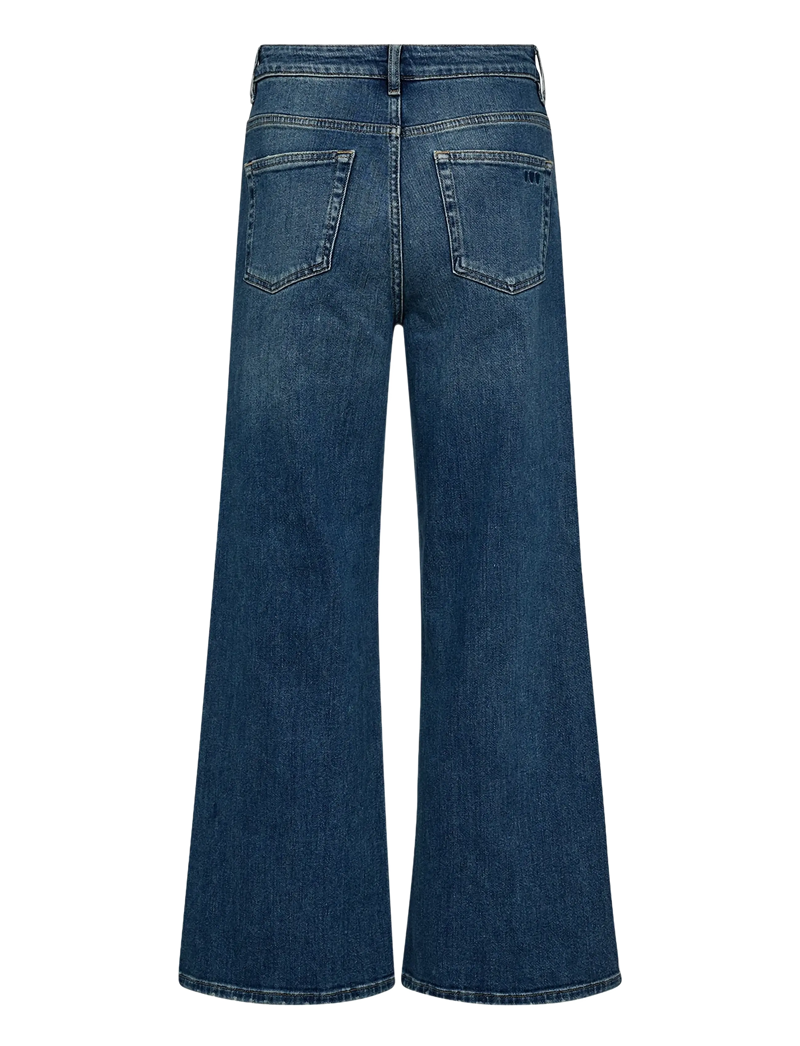 IVY Copenhagen - IVY-Medina Jeans Wash Turin - pantalons larges - denim blue - 2