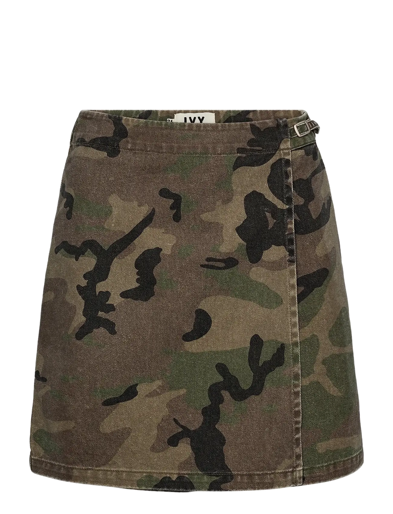 IVY COPENHAGEN Ivy-Paula Rock Shorts Wash Camoufl Grün - 34 - Damen