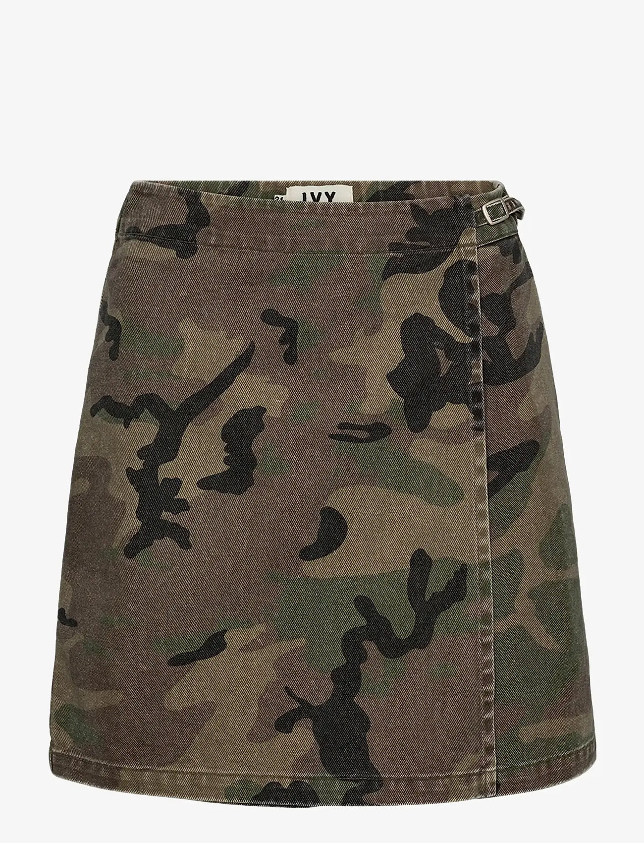 IVY Copenhagen - IVY-Paula Skirt Shorts Wash Camoufl - wrap skirts - camouflage - 1