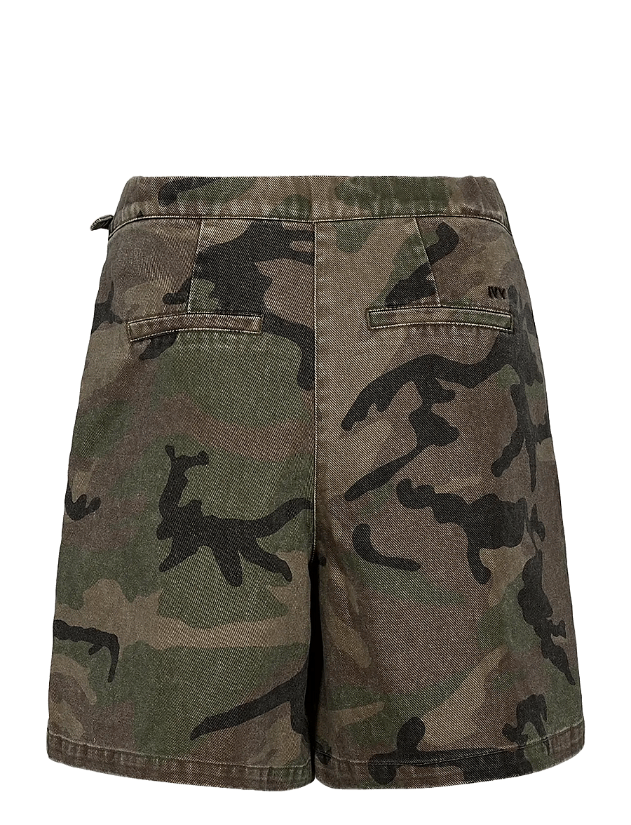 IVY Copenhagen - IVY-Paula Skirt Shorts Wash Camoufl - wickelröcke - camouflage - 2