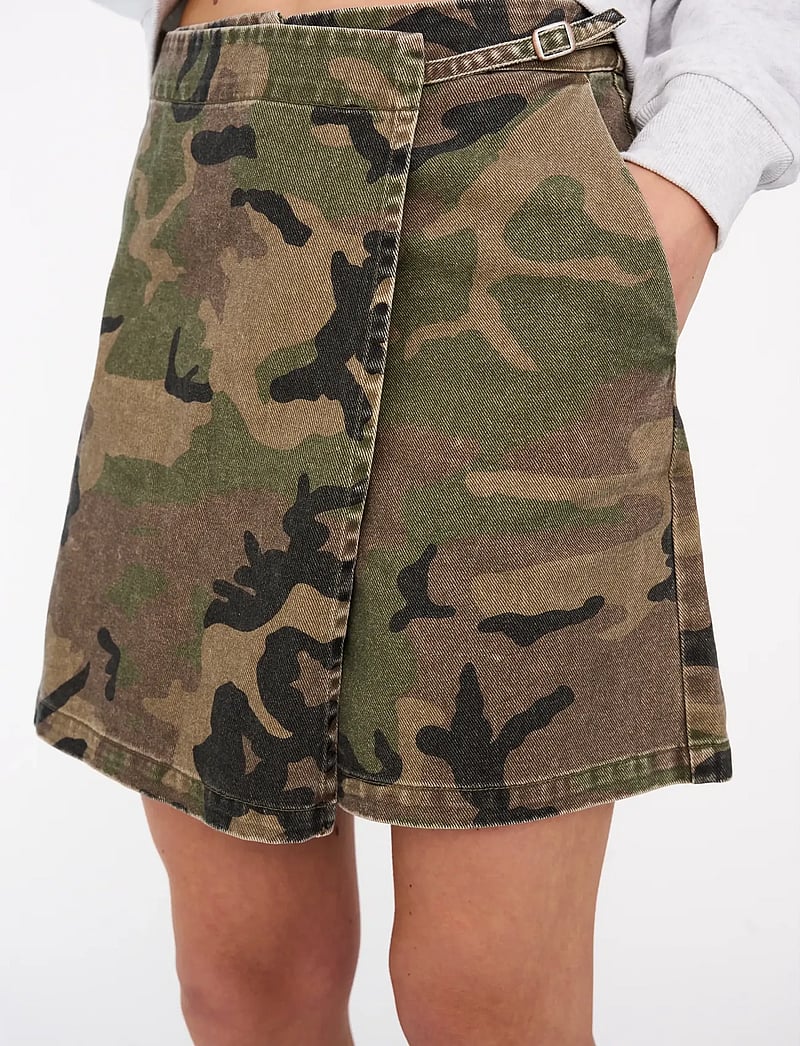 IVY Copenhagen - IVY-Paula Skirt Shorts Wash Camoufl - wrap skirts - camouflage - 5