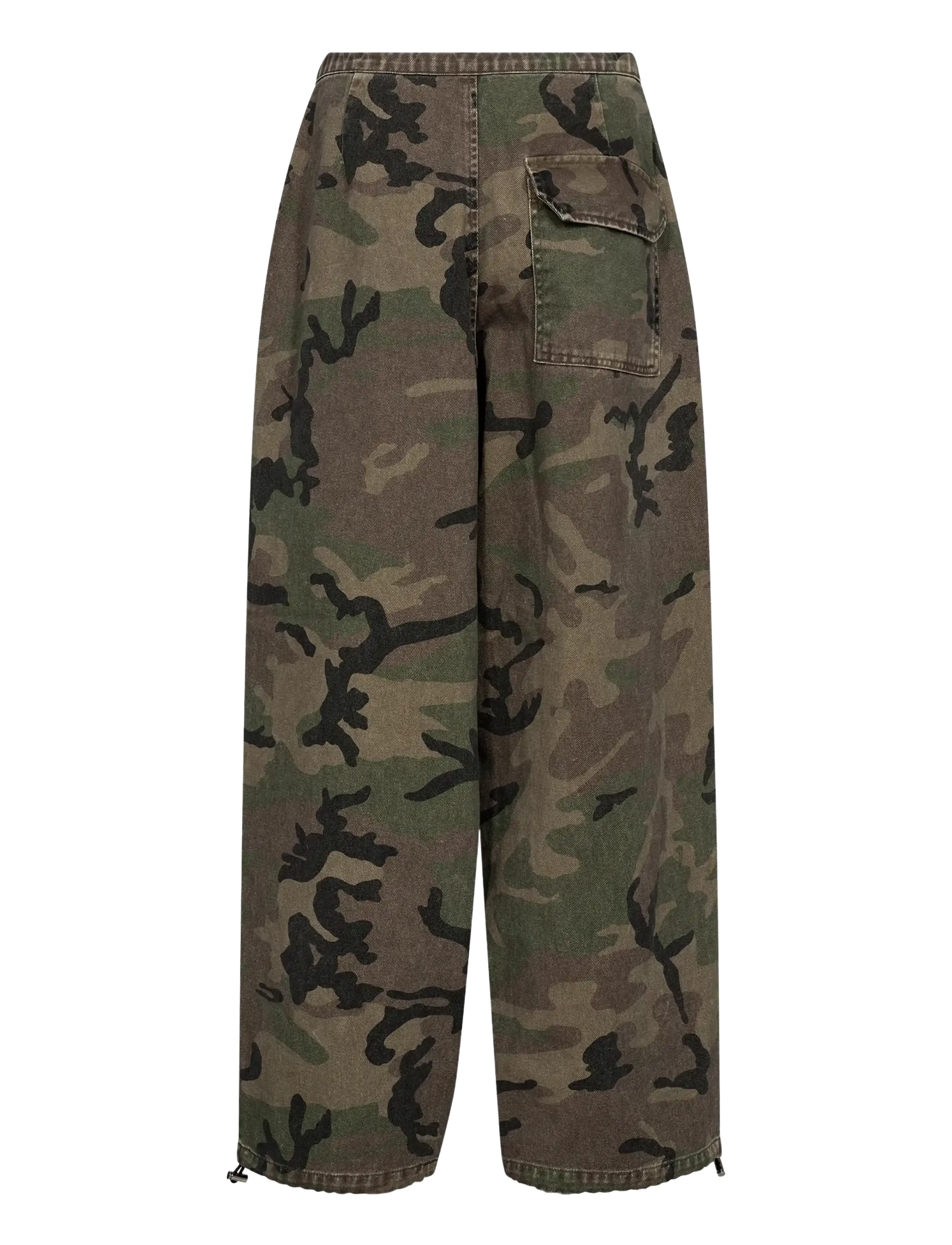 IVY Copenhagen - IVY-Penny Parachute Pant Wash Camou - camouflage - 2