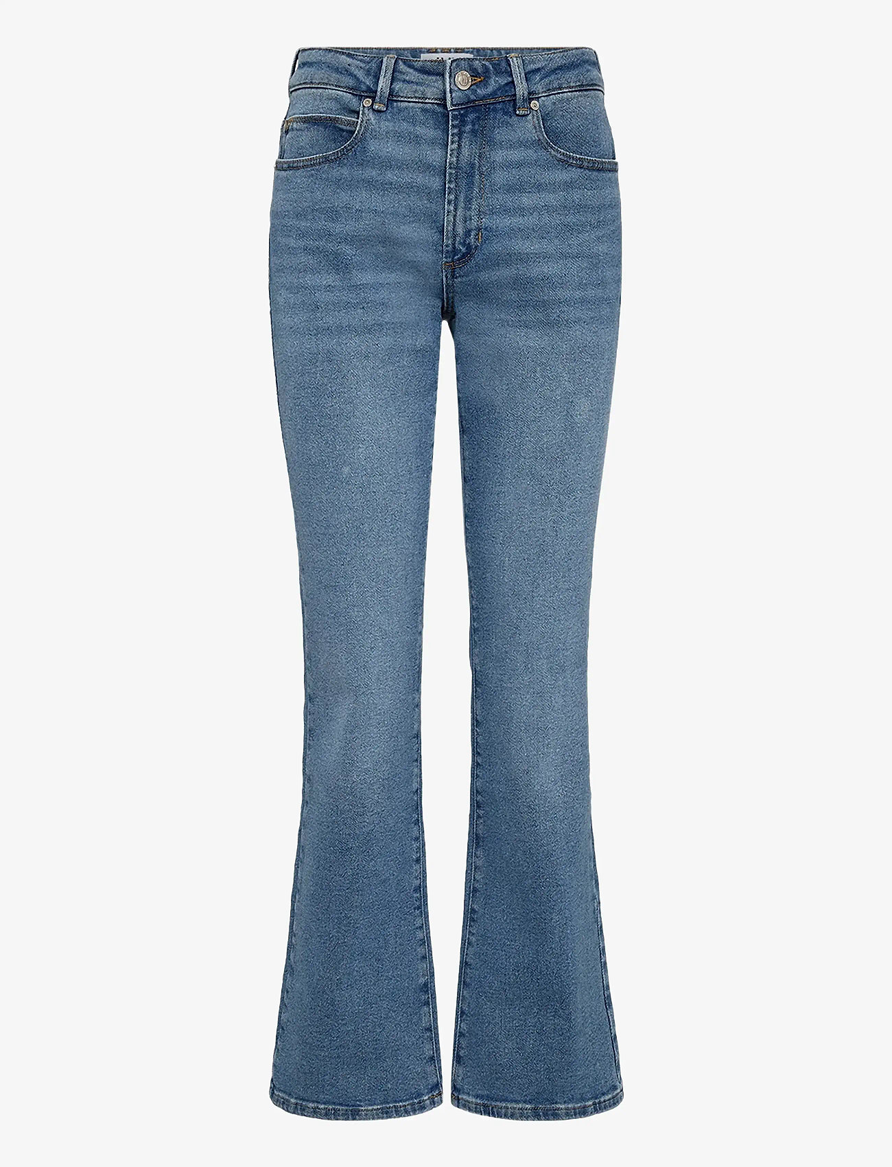 IVY Copenhagen - IVY-Tara Flare Jeans Wash Vigo - schlaghosen - denim blue - 0