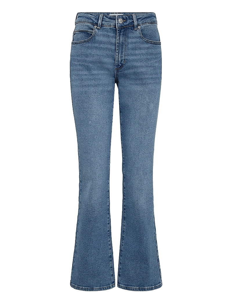 IVY Copenhagen - IVY-Tara Flare Jeans Wash Vigo - schlaghosen - denim blue - 0