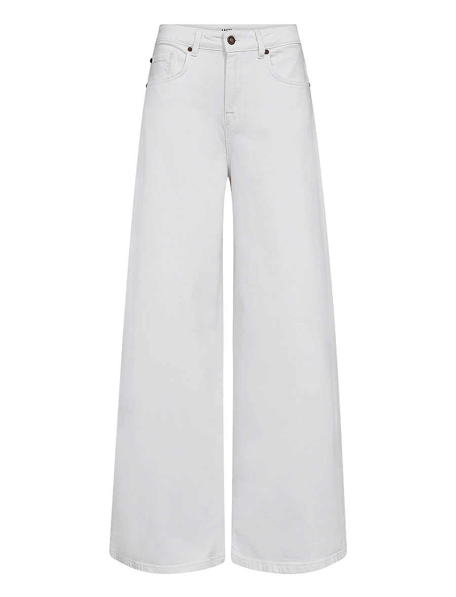 IVY Copenhagen - IVY-Alina Jeans Wash Optical White - pantalons larges - optical white - 1