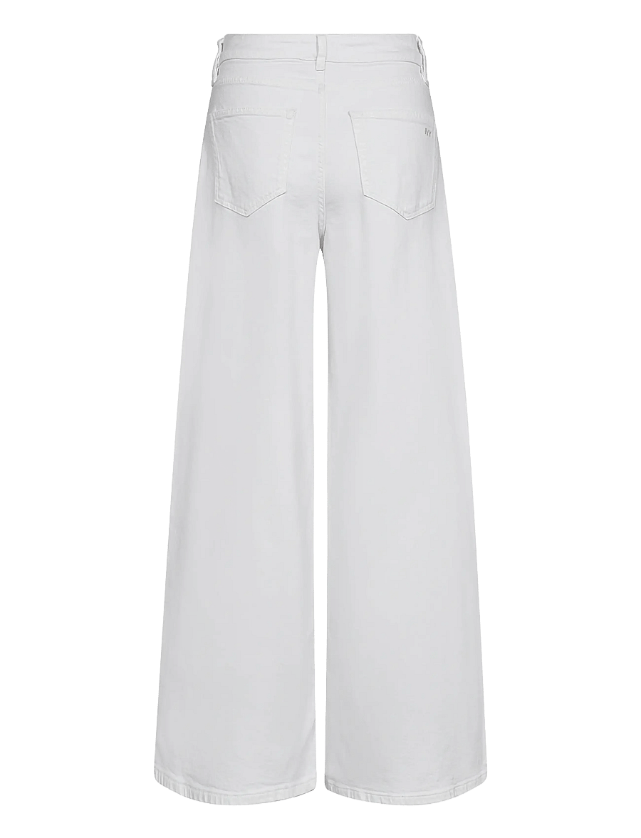 IVY Copenhagen - IVY-Alina Jeans Wash Optical White - pantalons larges - optical white - 2