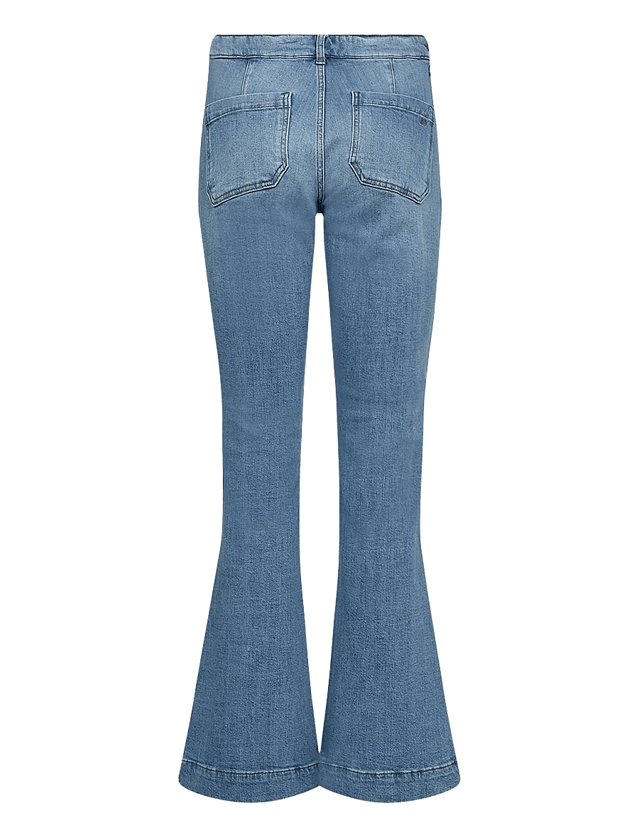 IVY Copenhagen - IVY-Ann Charlotte Jeans Wash Cadiz - jeans évasés - denim blue - 2