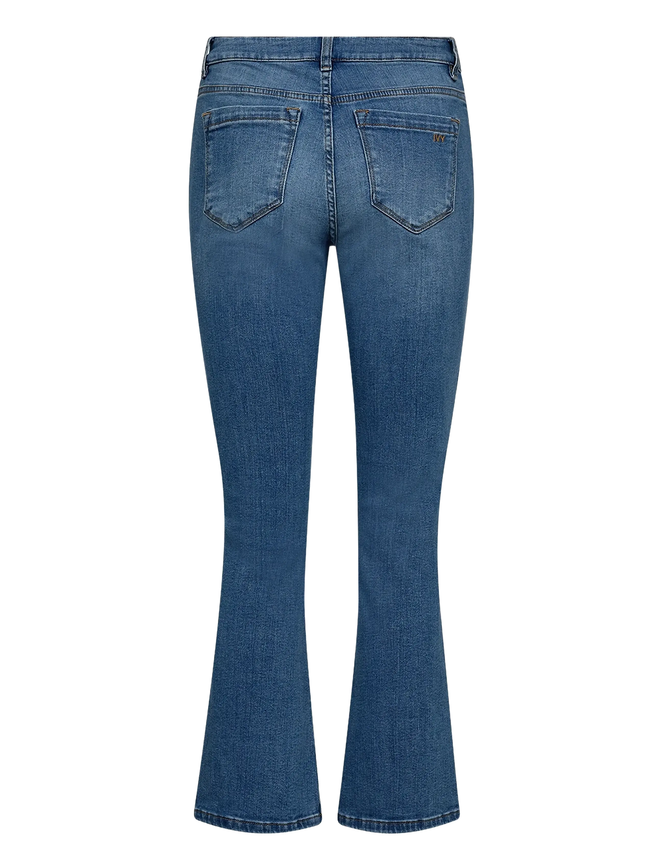 IVY Copenhagen - IVY-Johanna Kick Flare Jeans Wash I - jeans évasés - denim blue - 2