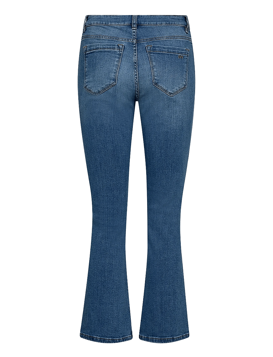 IVY Copenhagen - IVY-Johanna Kick Flare Jeans Wash I - jeans évasés - denim blue - 2