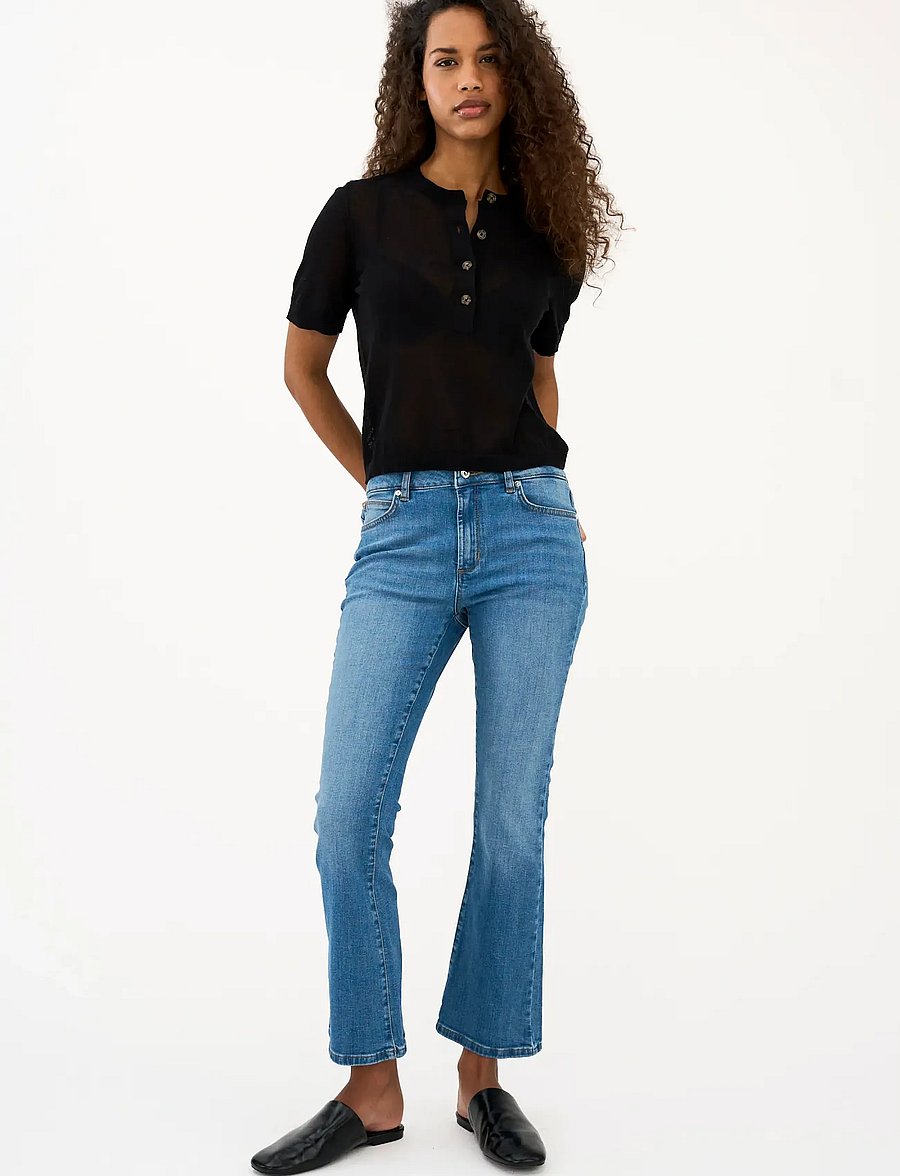 IVY Copenhagen - IVY-Johanna Kick Flare Jeans Wash I - jeans évasés - denim blue - 0