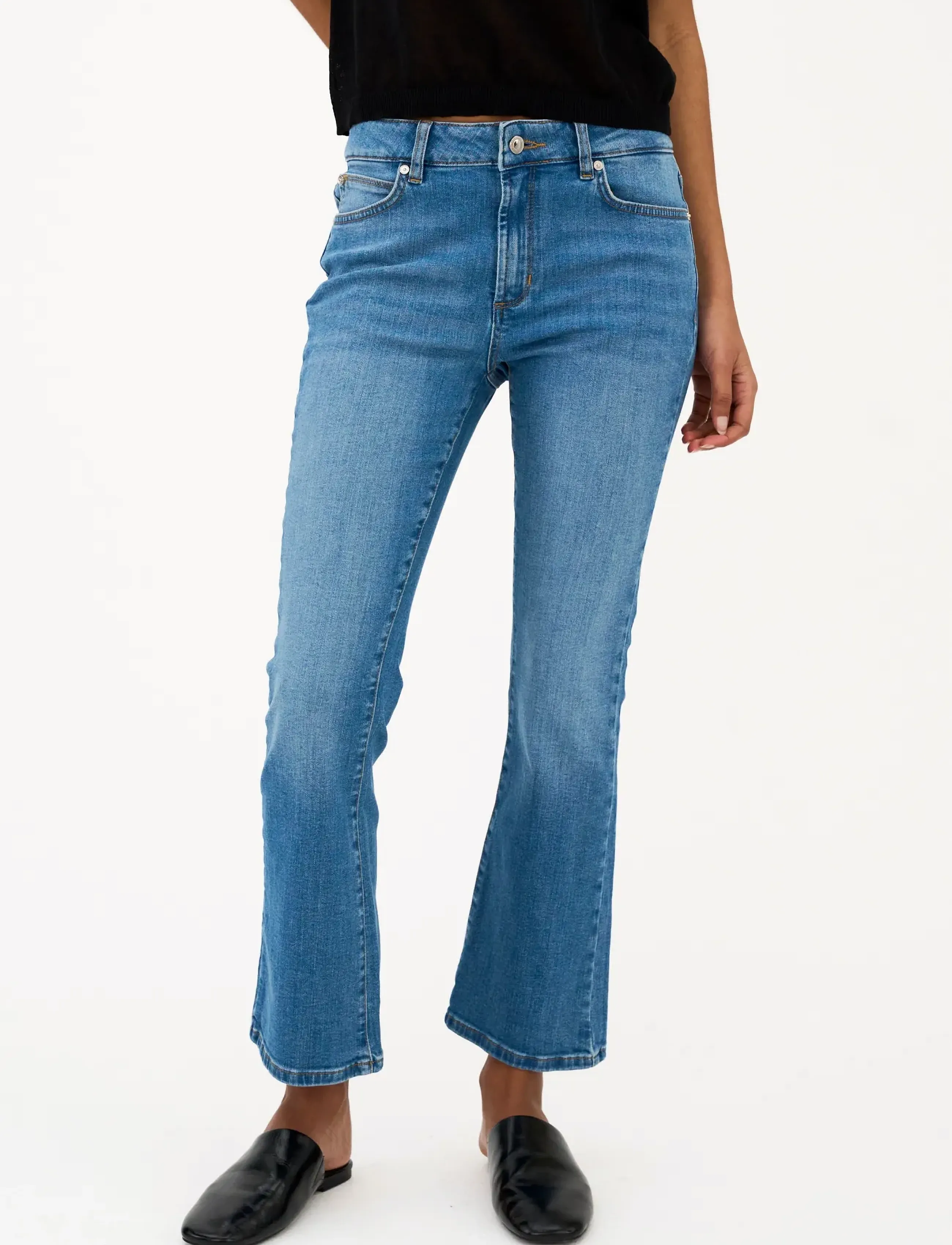 IVY Copenhagen - IVY-Johanna Kick Flare Jeans Wash I - flared jeans - denim blue - 3