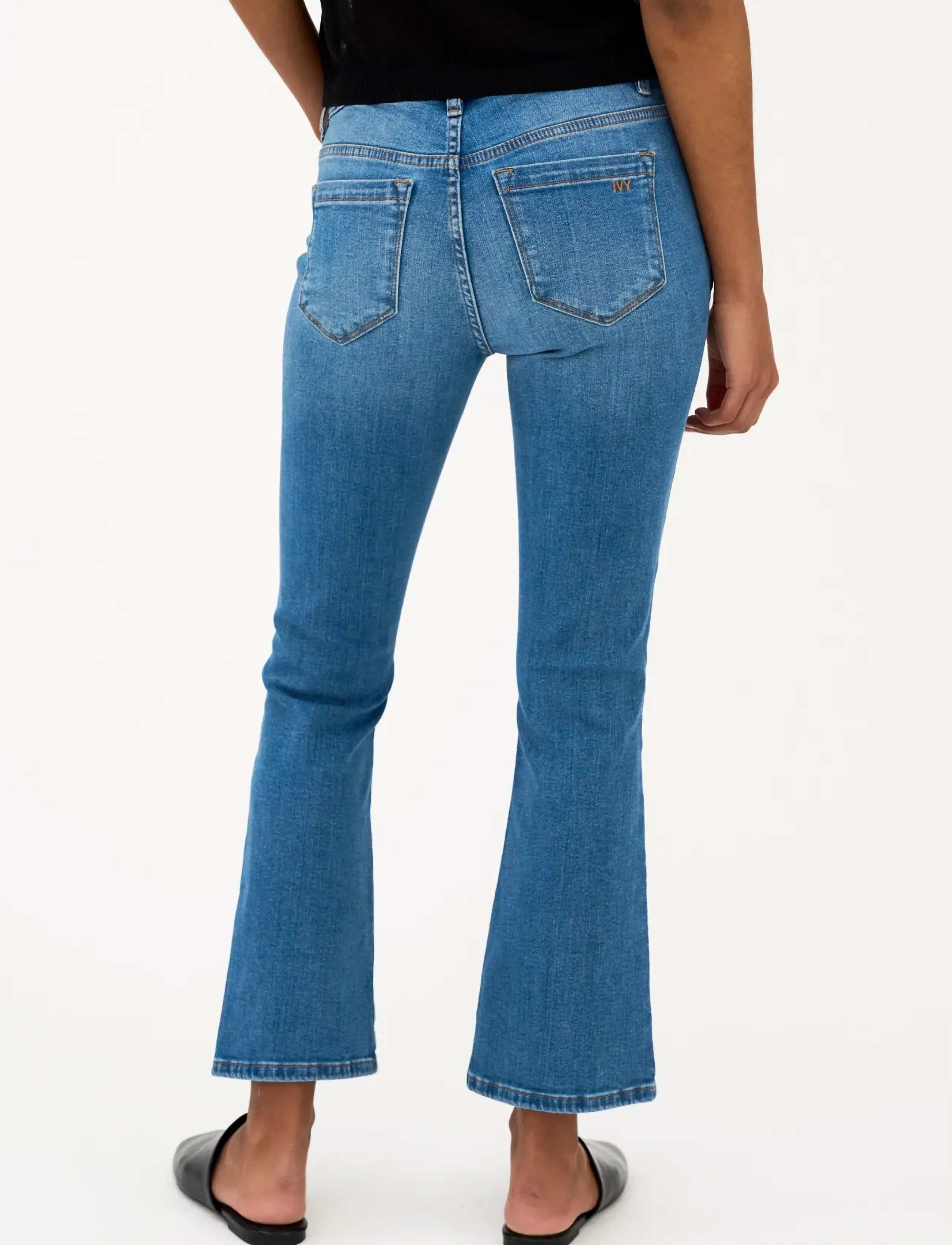 IVY Copenhagen - IVY-Johanna Kick Flare Jeans Wash I - jeans évasés - denim blue - 4