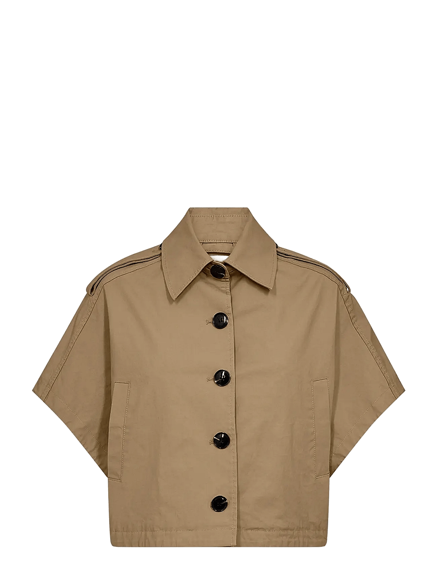 IVY Copenhagen - IVY-Katee Cape - frühlingsjacken - warm beige - 1