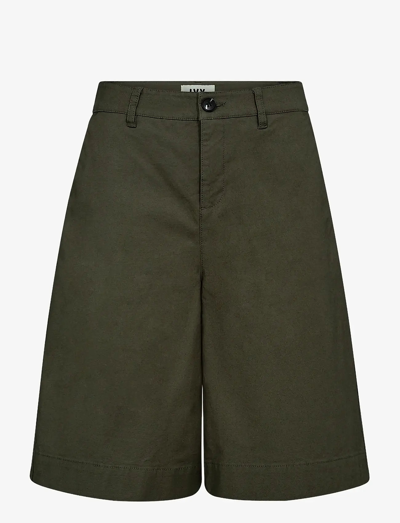 IVY Copenhagen - IVY-Katee Wide Shorts - chino-shorts - olive - 1