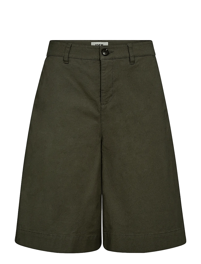 IVY Copenhagen - IVY-Katee Wide Shorts - chino-shorts - olive - 1