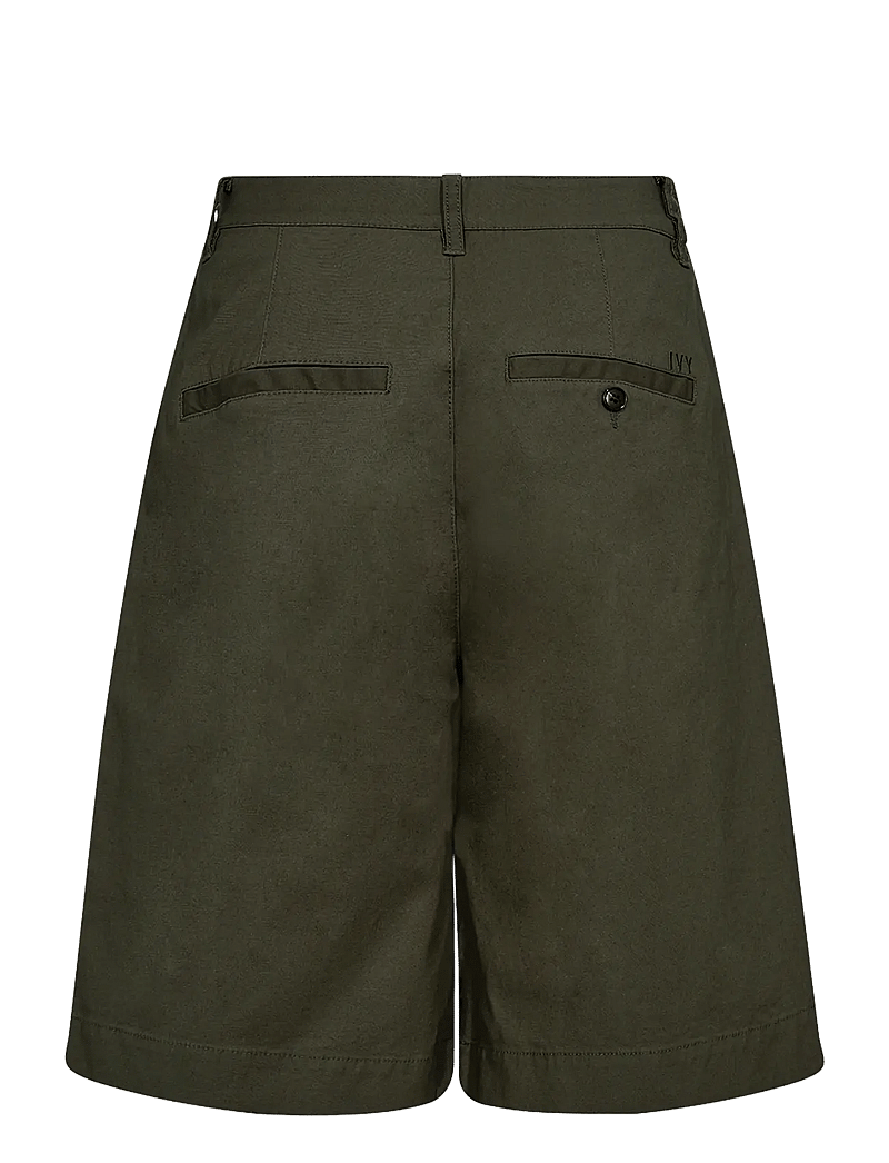 IVY Copenhagen - IVY-Katee Wide Shorts - chino-shorts - olive - 2