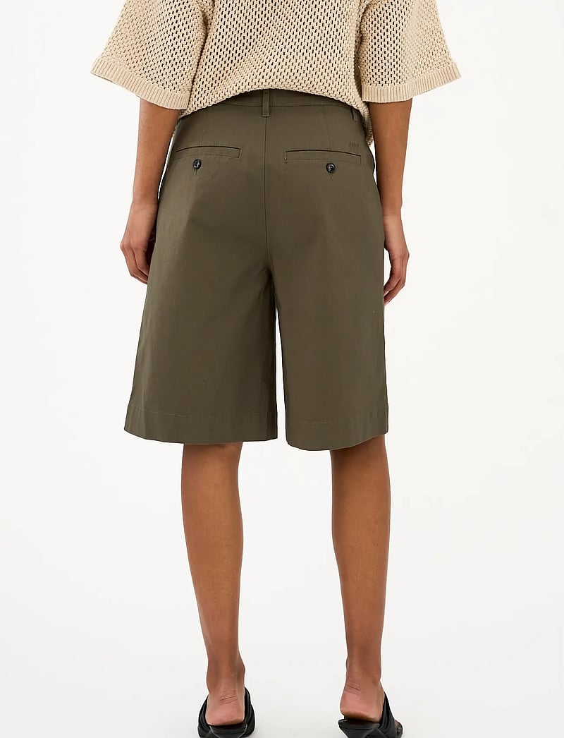 IVY Copenhagen - IVY-Katee Wide Shorts - chino-shorts - olive - 4
