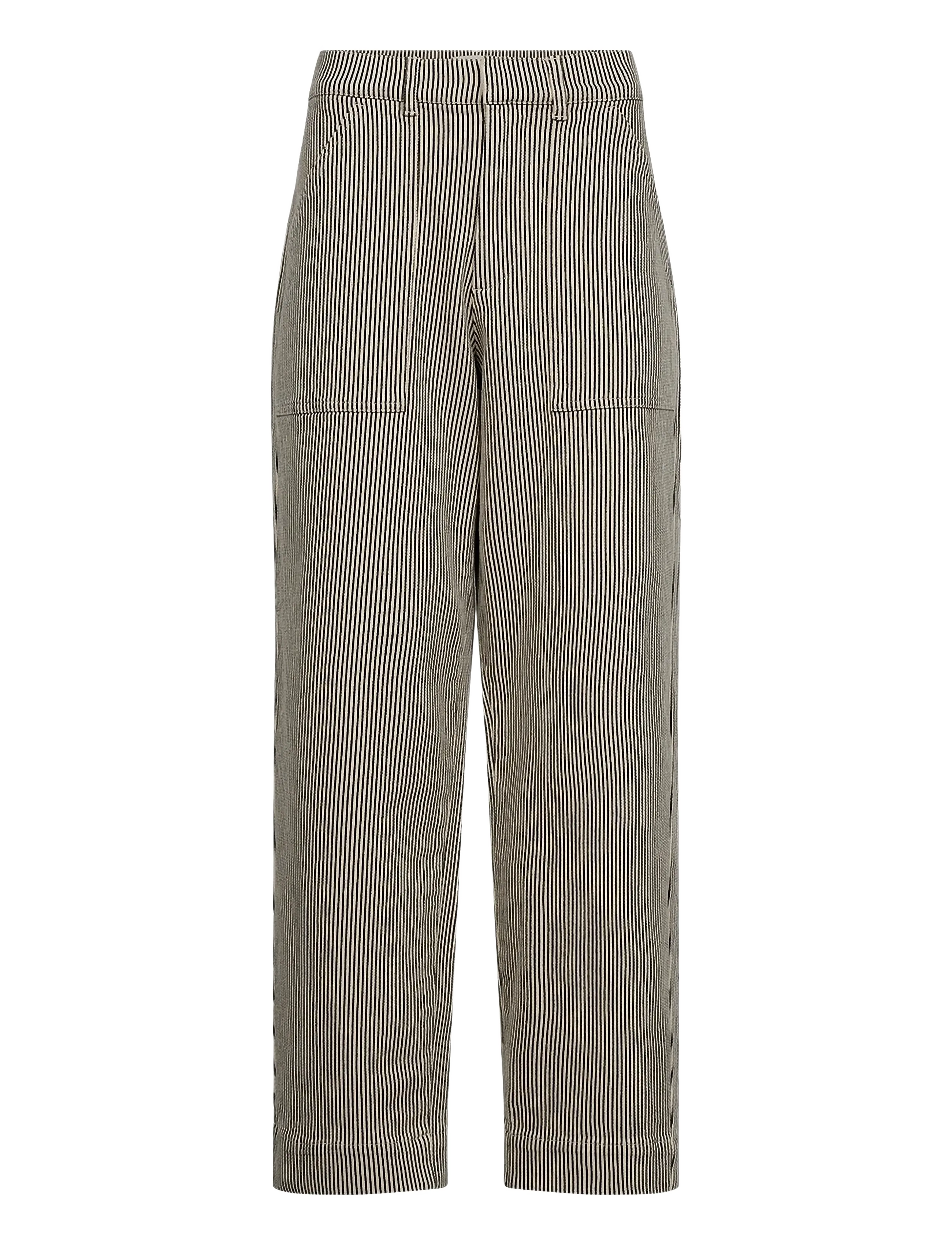 IVY Copenhagen IVY-Lulu Utility Pant Wash Black Sa - IVY Copenhagen - BLACK SAILOR STRIPE / white