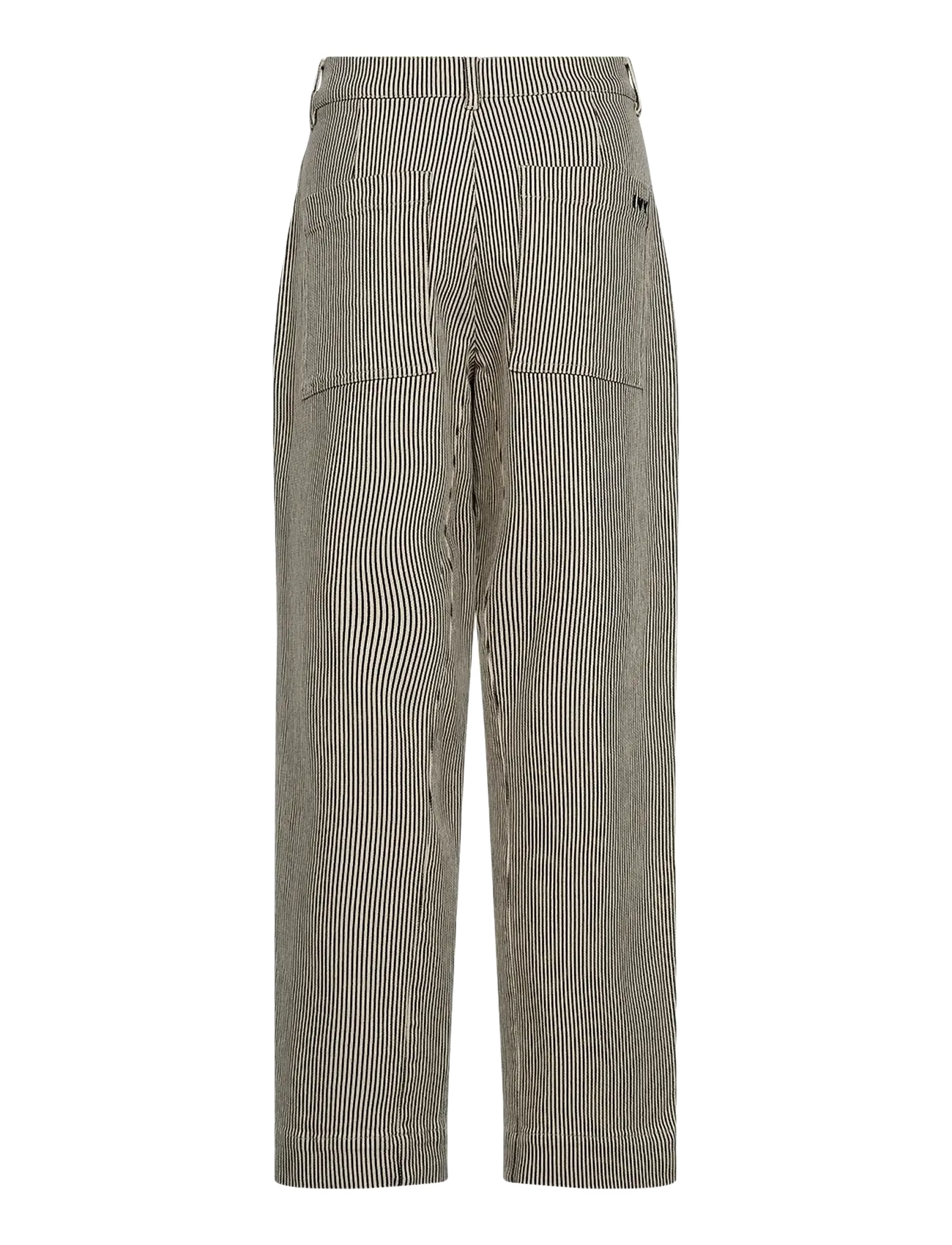 IVY Copenhagen - IVY-Lulu Utility Pant Wash Black Sa - pantalons droits - black sailor stripe - 2