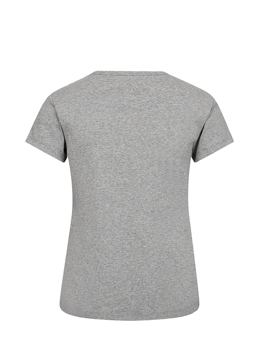 IVY Copenhagen - IVY-Anita Tee - t-särgid - light grey - 2