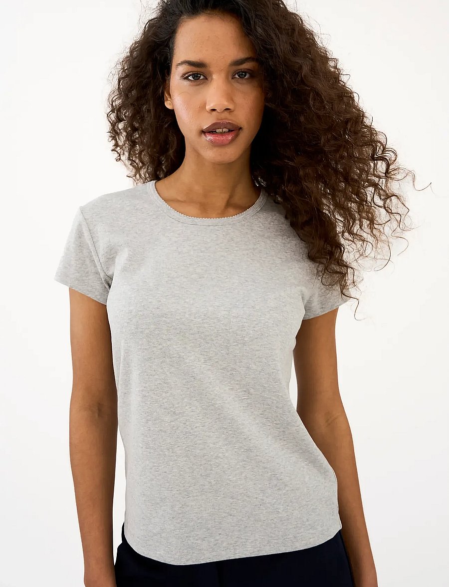 IVY Copenhagen - IVY-Anita Tee - t-särgid - light grey - 0
