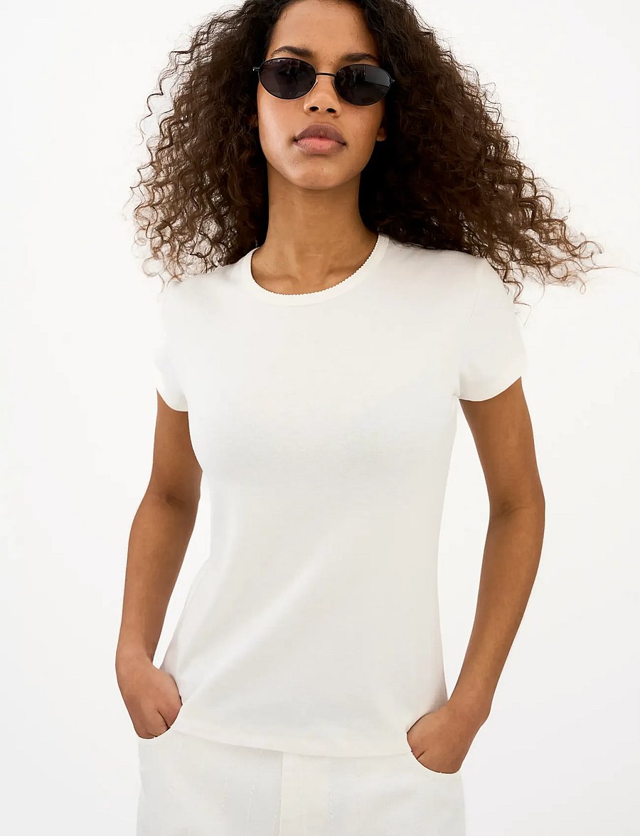 IVY Copenhagen - IVY-Anita Tee - t-shirts - white - 0