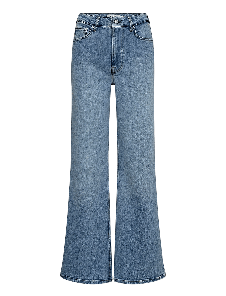IVY Copenhagen - IVY-Abigail Jeans Wash Cadiz - schlaghosen - denim blue - 0
