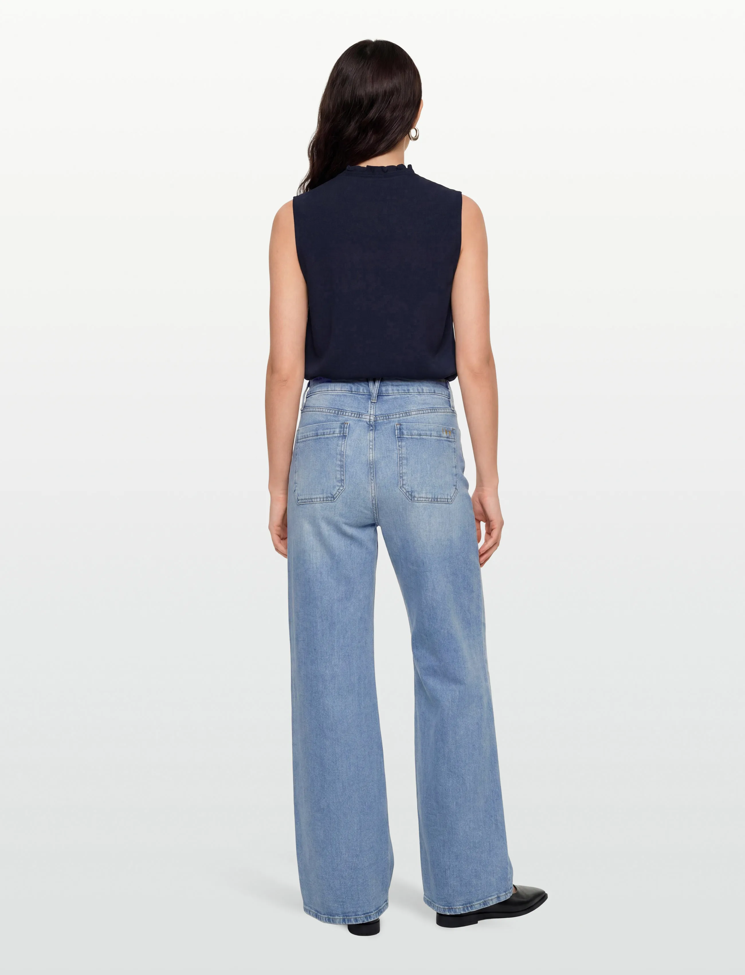 IVY Copenhagen - IVY-Abigail Jeans Wash Cadiz - flared jeans - denim blue - 4