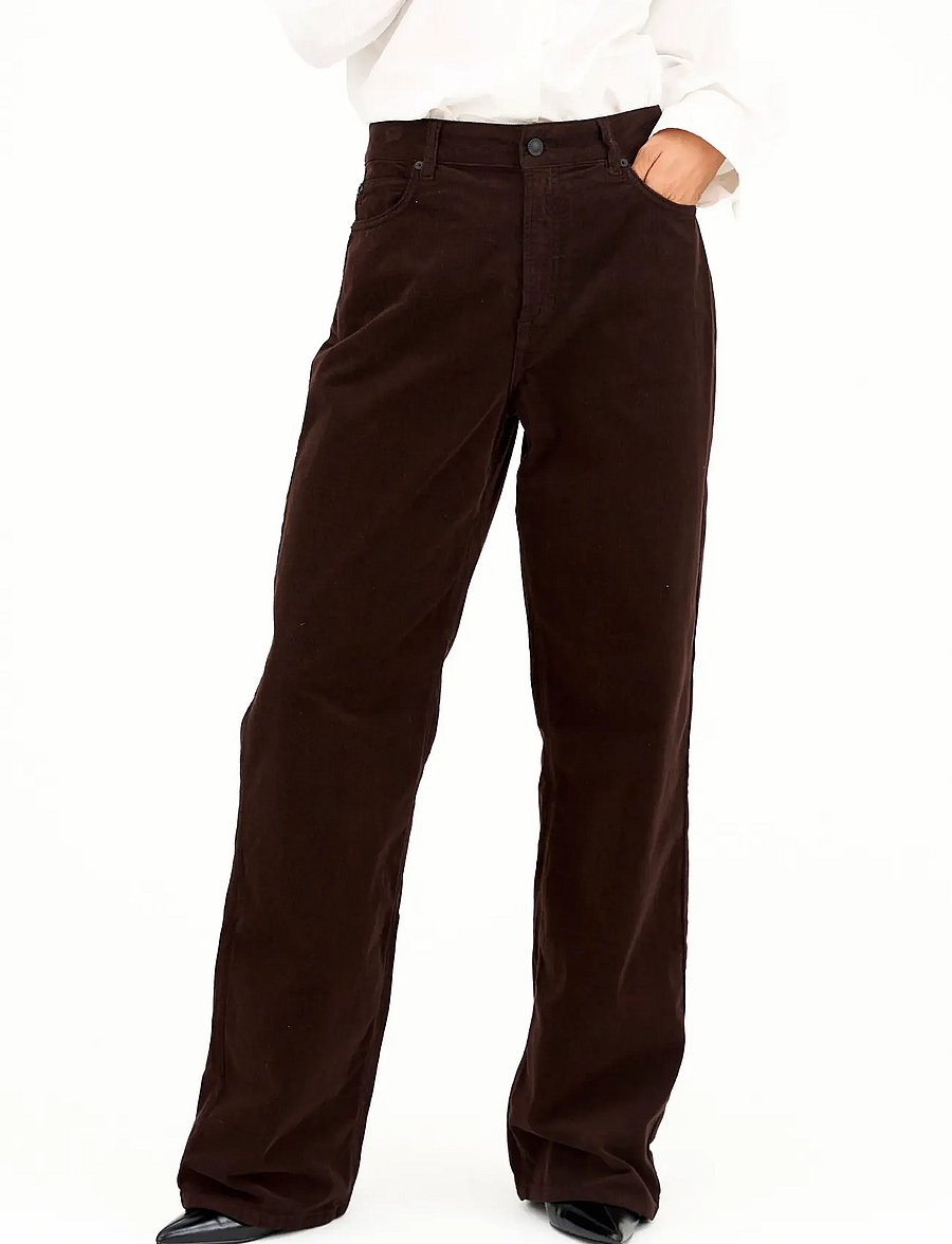 IVY Copenhagen - IVY-Mia Jeans Baby Cord - manchesterbyxor - espresso brown - 3