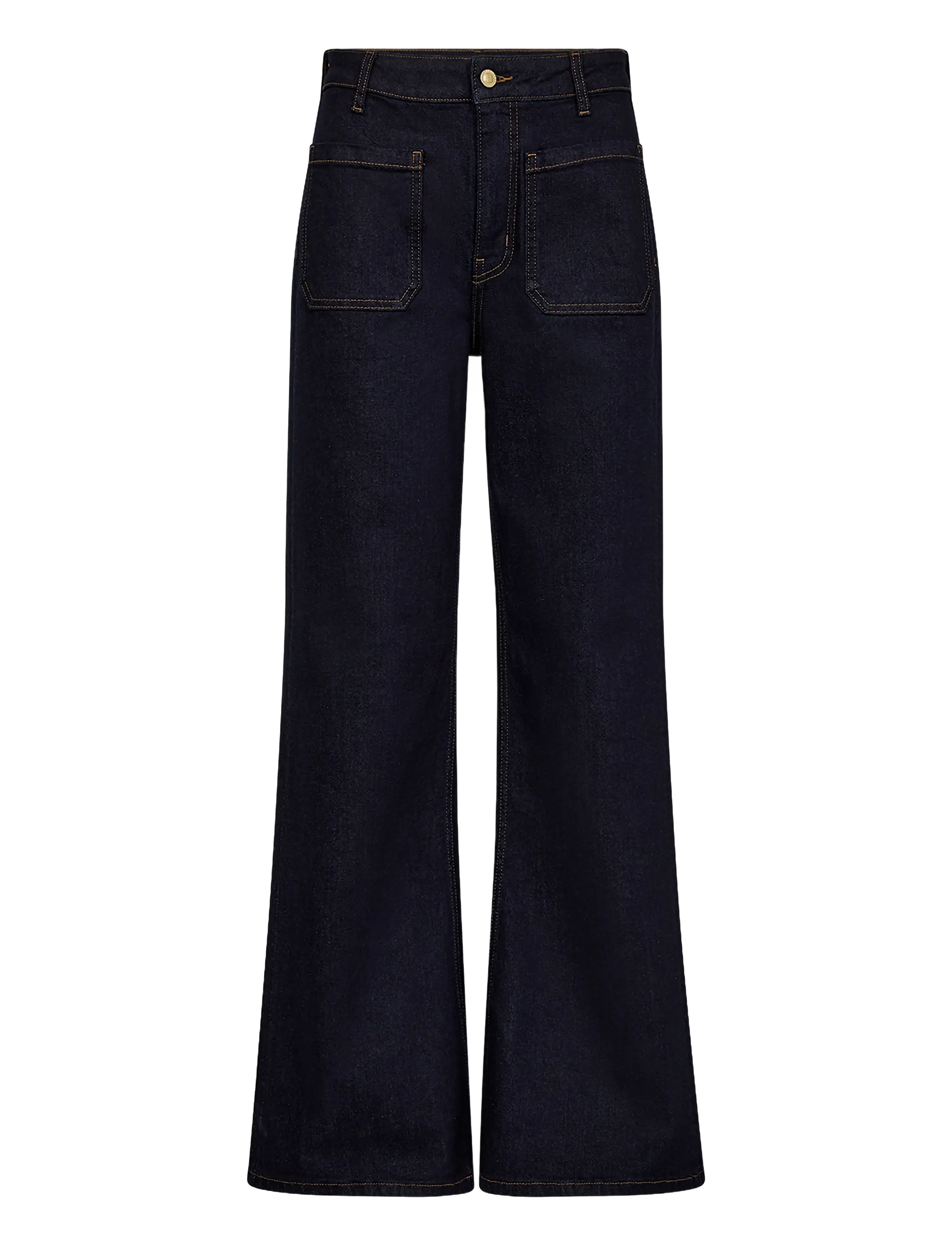 IVY Copenhagen IVY-Abigail 70's Jeans Wash Rinse V - Kläder - DENIM BLUE / navy