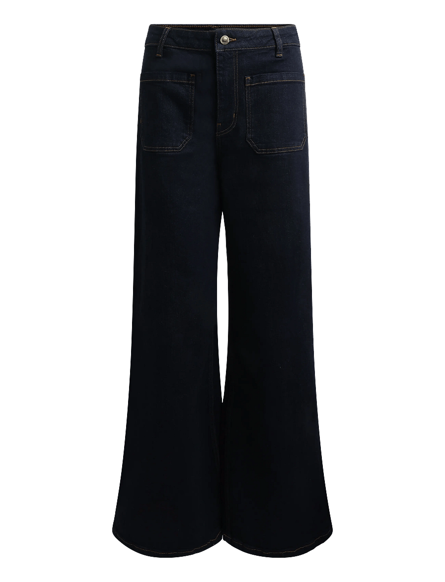IVY Copenhagen - IVY-Abigail 70's Jeans Wash Rinse V - flared jeans - denim blue - 1