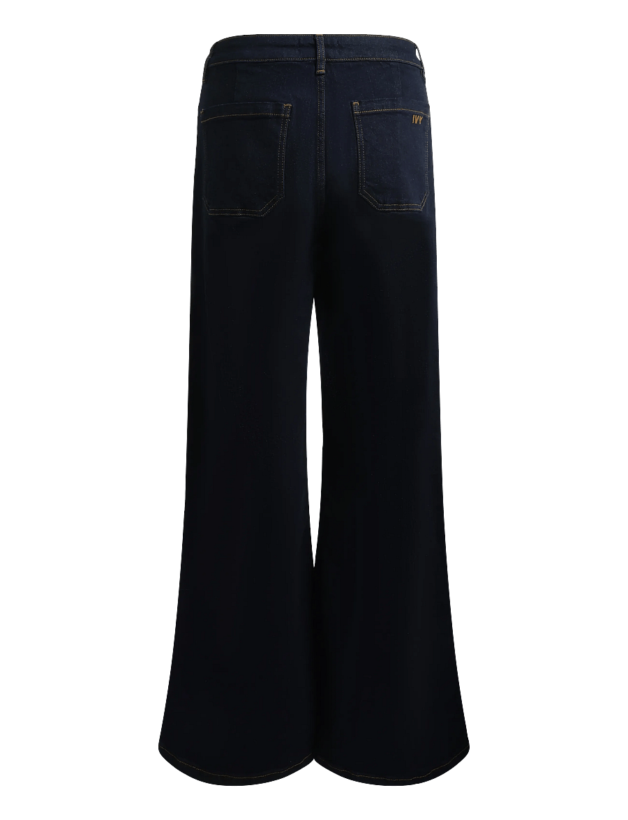 IVY Copenhagen - IVY-Abigail 70's Jeans Wash Rinse V - flared jeans - denim blue - 2