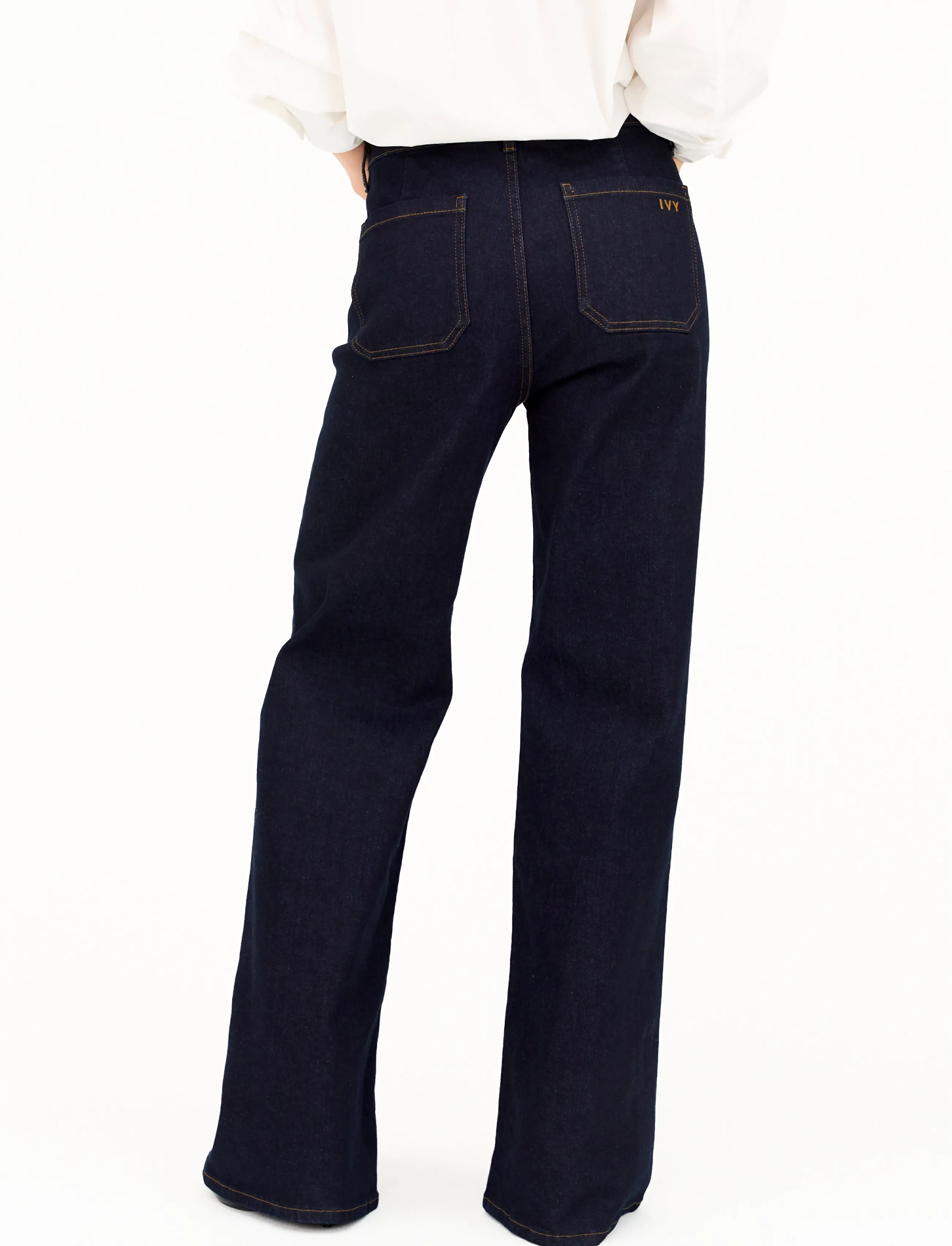 IVY Copenhagen - IVY-Abigail 70's Jeans Wash Rinse V - flared jeans - denim blue - 4