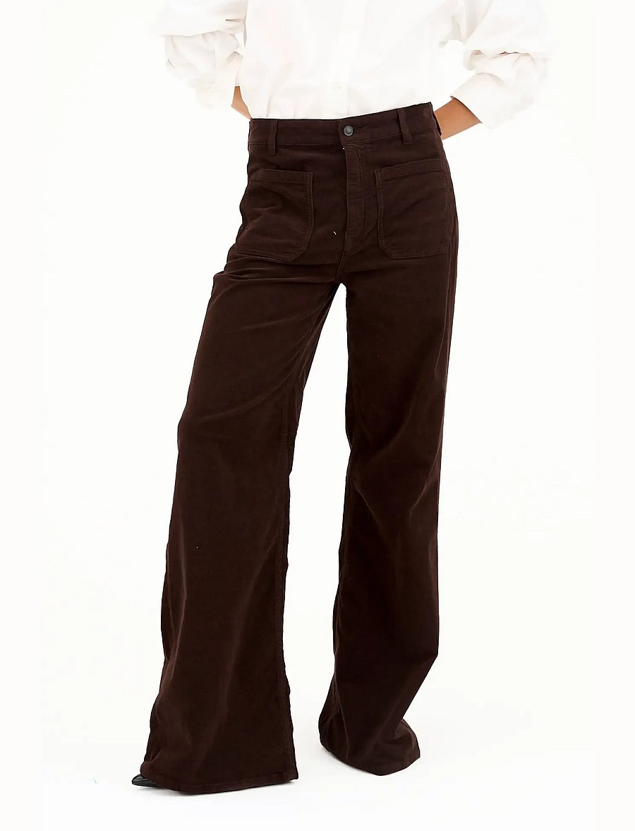 IVY Copenhagen - IVY-Abigail 70's Jeans Baby Cord - espresso brown - 3