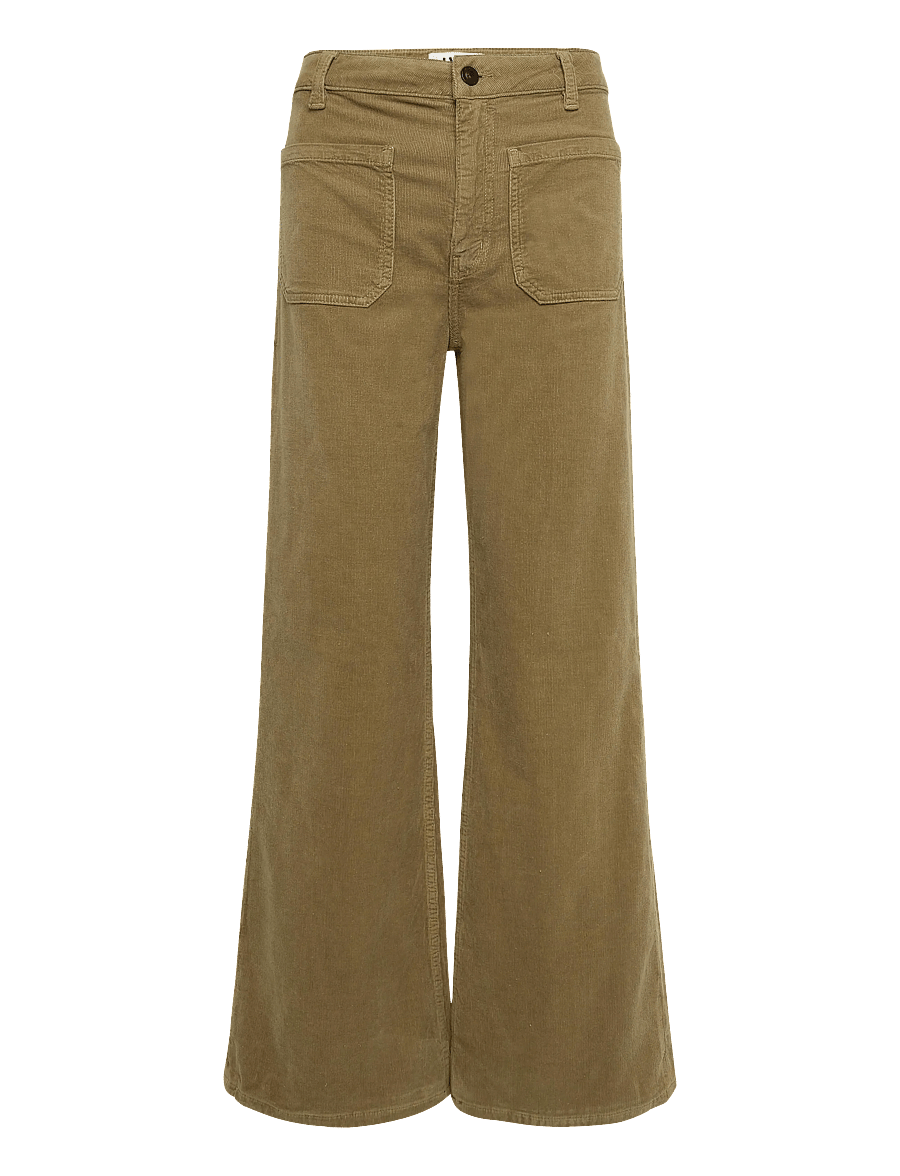 IVY Copenhagen - IVY-Abigail 70's Jeans Baby Cord - vida byxor - rubber brown - 1