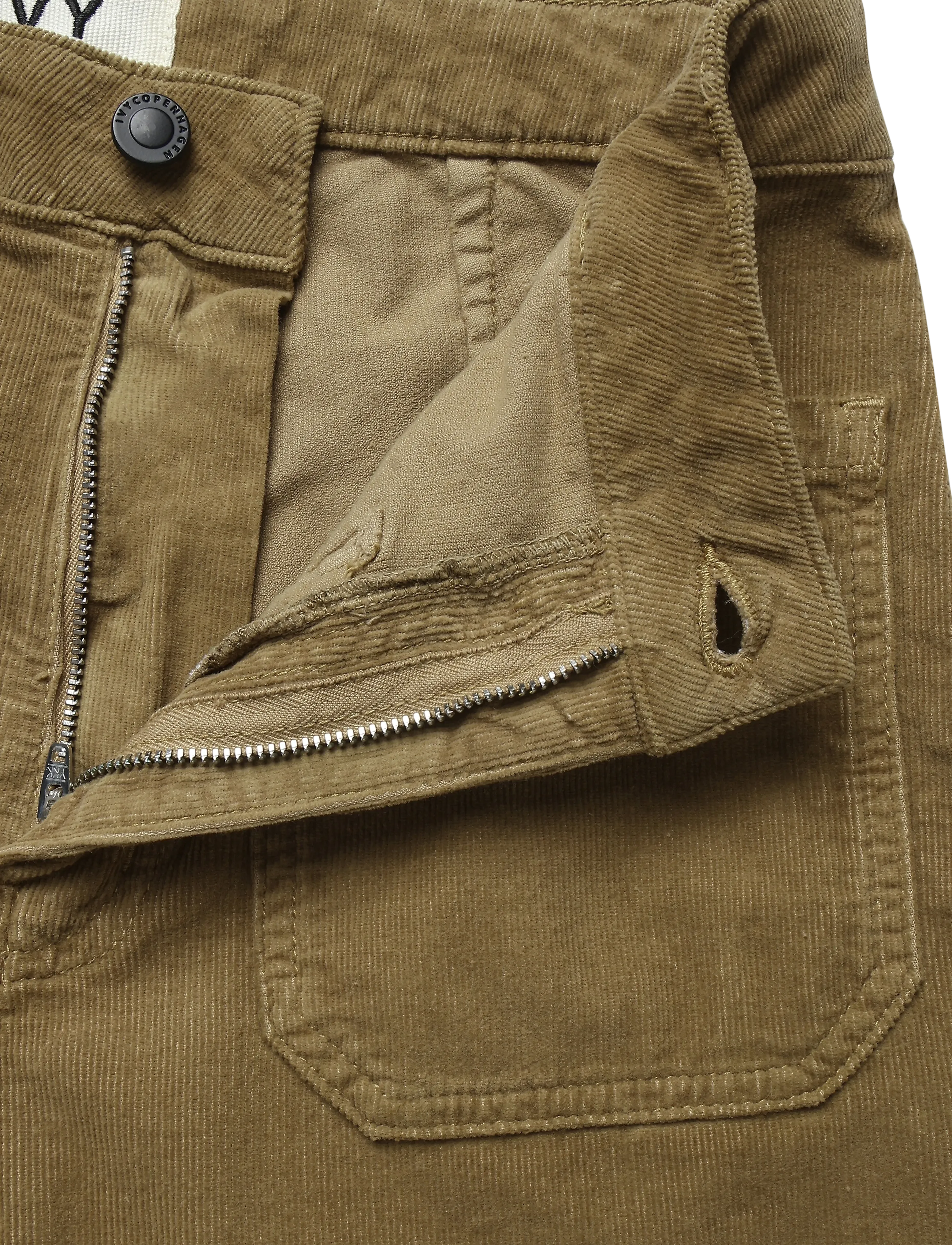 IVY Copenhagen - IVY-Abigail 70's Jeans Baby Cord - vida byxor - rubber brown - 5