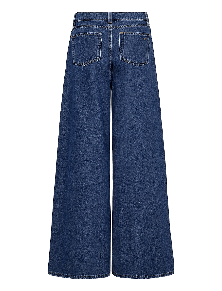 IVY Copenhagen - IVY-Tyla Jeans Wash Berlin Blue - wide leg jeans - denim blue - 1