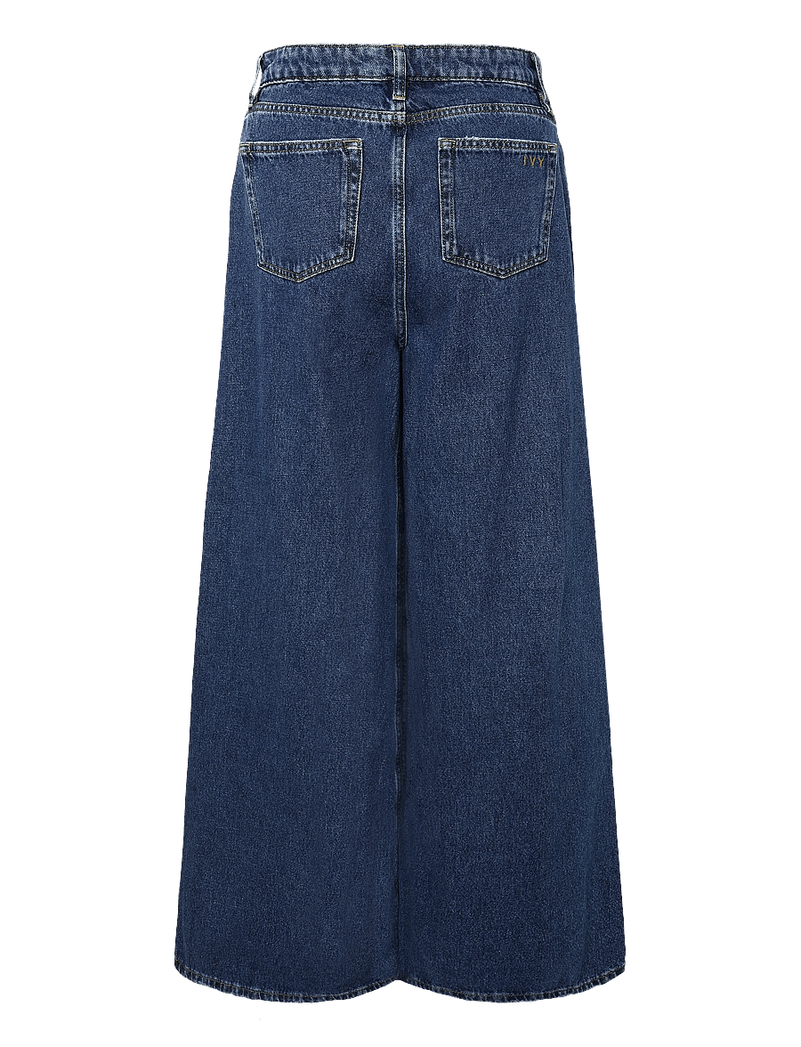 IVY Copenhagen - IVY-Tyla Jeans Wash Berlin Blue - laia säärega teksad - denim blue - 2