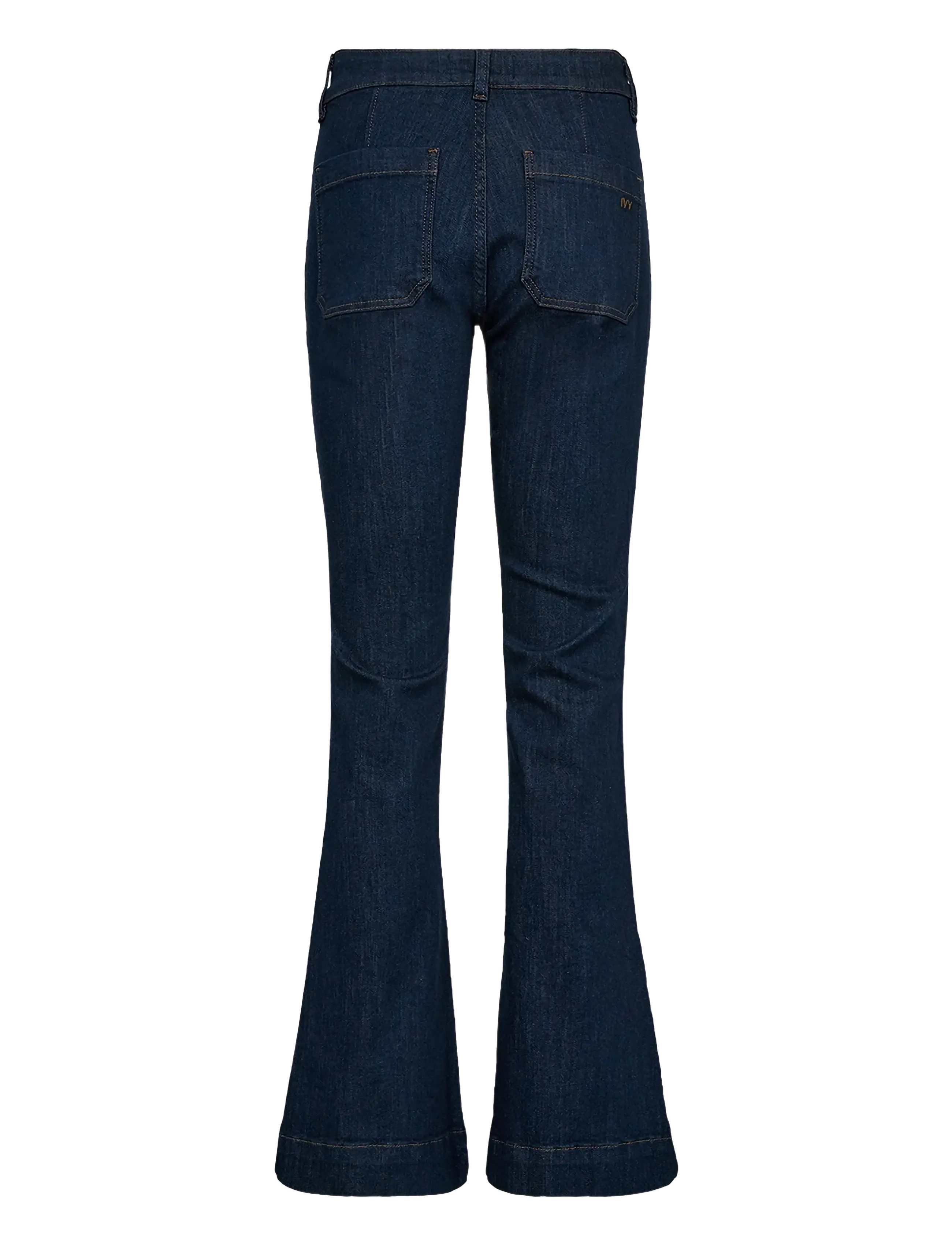 IVY Copenhagen - IVY-Ann Kate Charlotte Wash Palma R - flared jeans - denim blue - 2