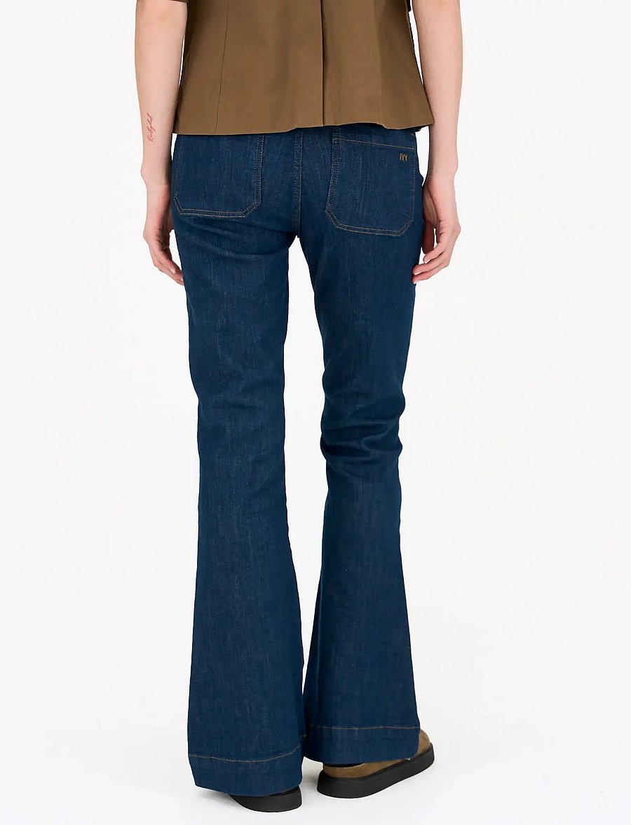 IVY Copenhagen - IVY-Ann Kate Charlotte Wash Palma R - flared jeans - denim blue - 4