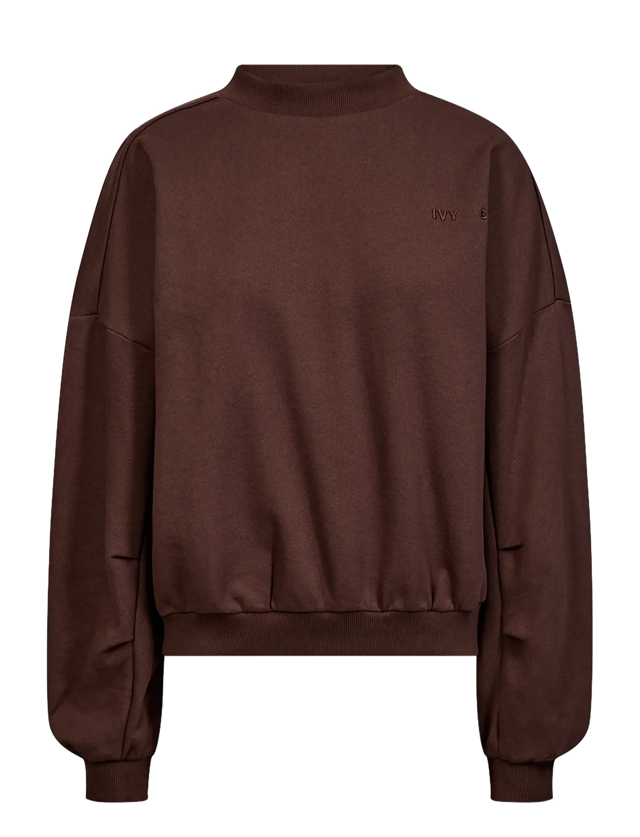IVY Copenhagen IVY-Elly Oversized Shirt - Sweatshirts - EXPRESSO BROWN / brown