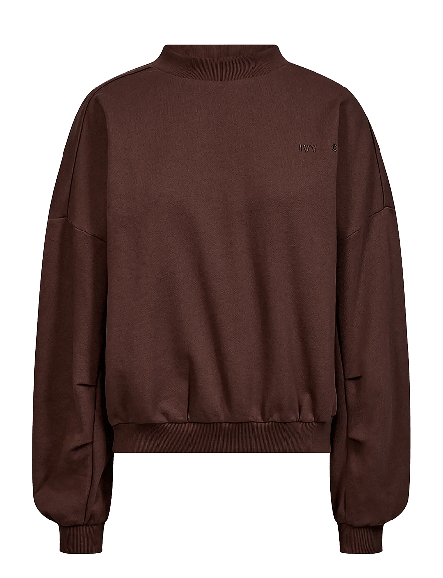 IVY Copenhagen - IVY-Elly Oversized Shirt - hverdags stil - expresso brown - 1