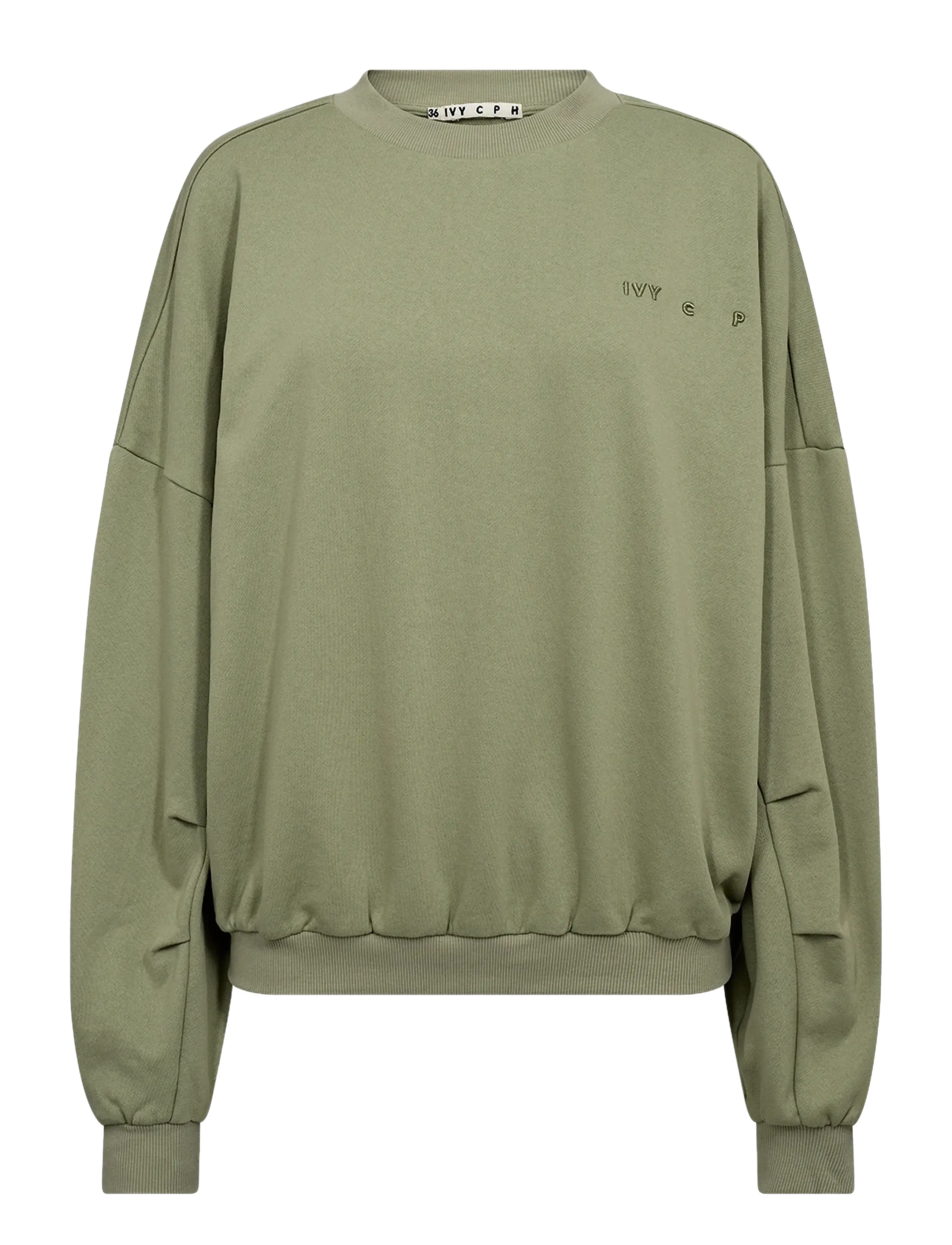 IVY Copenhagen IVY-Elly Oversized Shirt - Kläder - .LIGHT MOSS GREEN / khaki/green