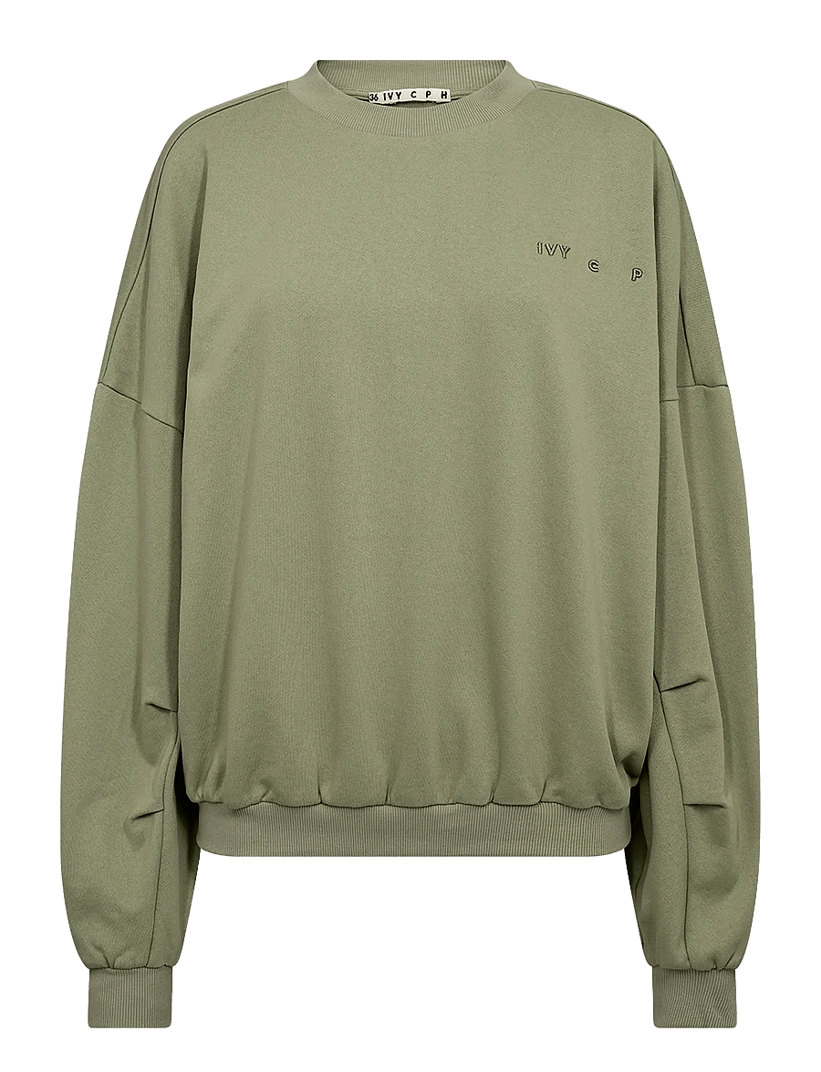 IVY Copenhagen - IVY-Elly Oversized Shirt - igapäevane stiil - .light moss green - 1