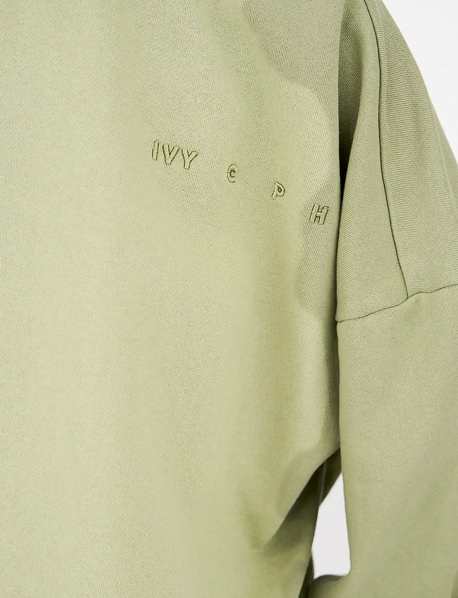 IVY Copenhagen - IVY-Elly Oversized Shirt - igapäevane stiil - .light moss green - 4